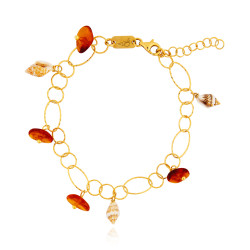 Gold plated Rings Bracelet...