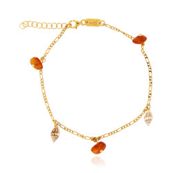 Gold plated Figaro Anklet...