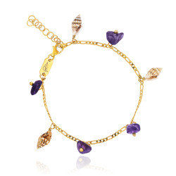 Gold plated Figaro Bracelet...