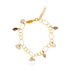 Gold plated Rings Bracelet...