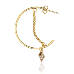 Gold plated Hoop Earring...