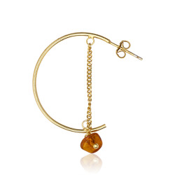 Gold plated Hoop Earring...