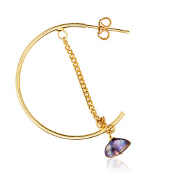 Gold plated Hoop Earring...