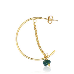 Gold plated Hoop Earring...