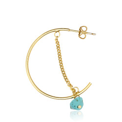 Gold plated Hoop Earring...