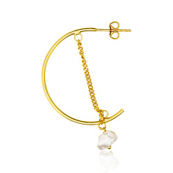 Gold plated Hoop Earring...