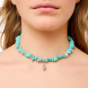 Choker Necklace with Turquoise