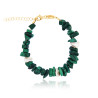 Choker Bracelet with Malachite