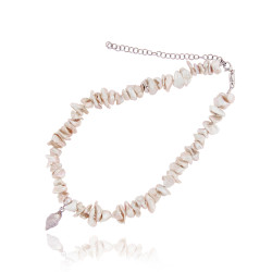 Choker Necklace with Pearls