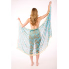 Blue Voile Sarong