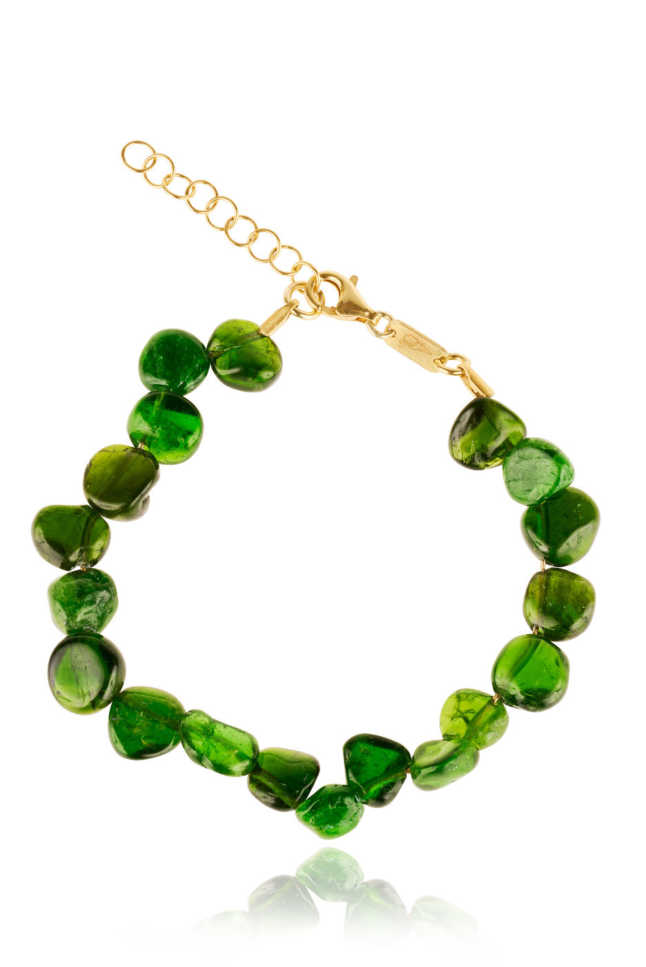 Choker Bracelet with Chrome Diopside