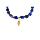 Choker Necklace with Lapis Lazuli