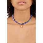 Choker Necklace with Lapis Lazuli